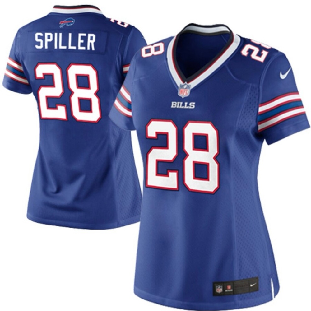 Nike Blue Red Short Sleeve Fitted Graphic Jersey